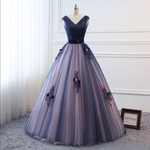 New Vintage Inspired Hand-Made Prom Ball Gown